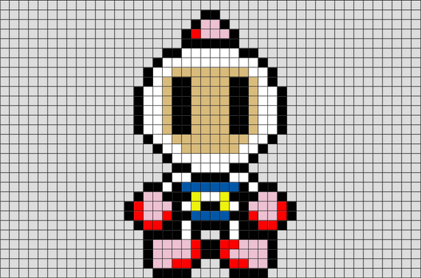Bomber Man Pixel Art – BRIK