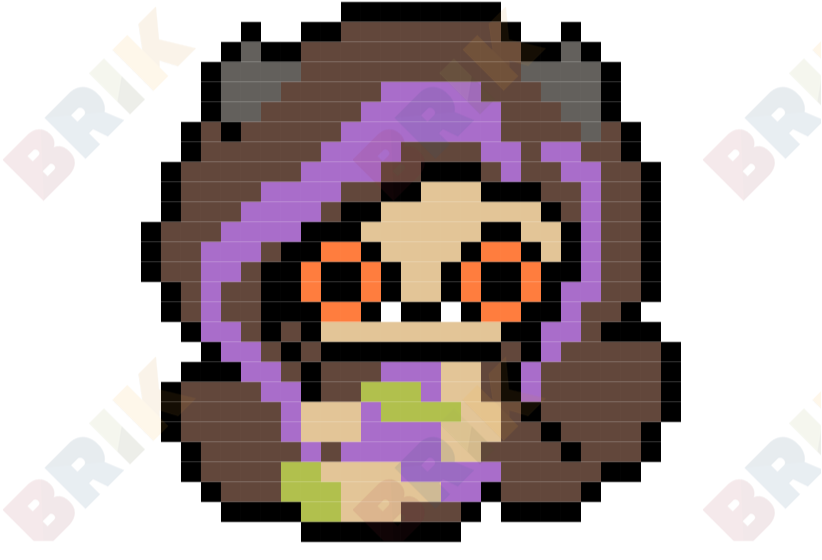 Clawdeen Wolf Pixel Art