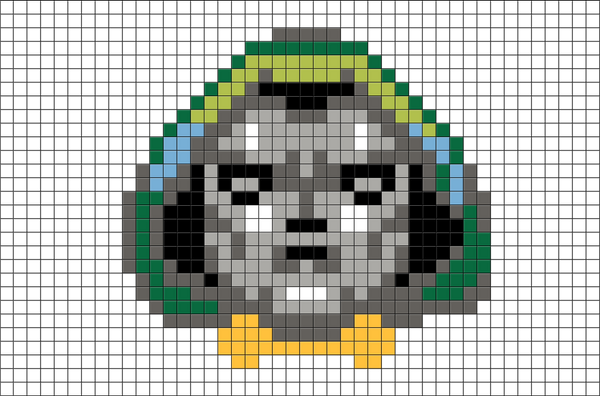 Fantastic Four Doctor Doom Pixel Art – BRIK