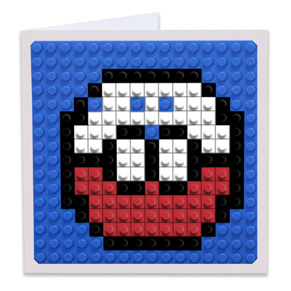 Poland ball BuildOn Greeting Card BRIK