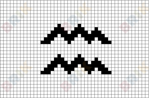 Aquarius Pixel Art