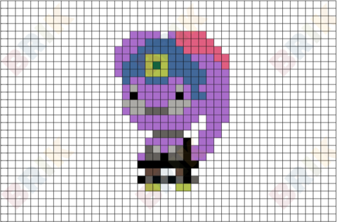 Twi'lek Pixel Art