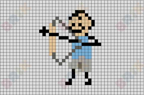 Archer Pixel Art