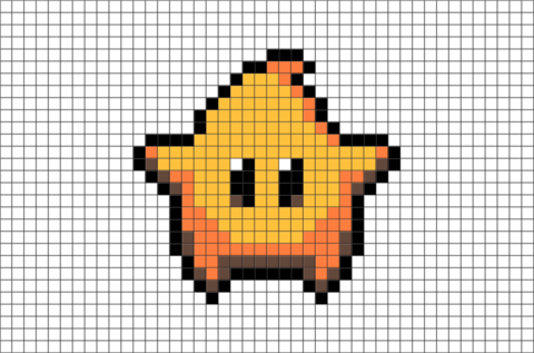 Star Pixel Art