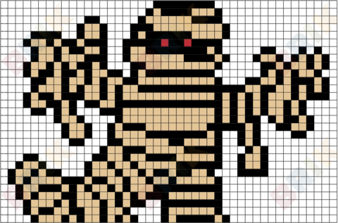Mummy Pixel Art