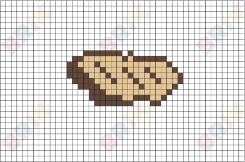 Steak 2 Pixel Art