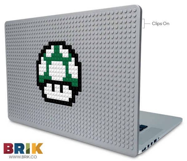 1 Up Mushroom Laptop Case