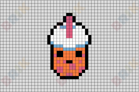Smoothie Pixel Art