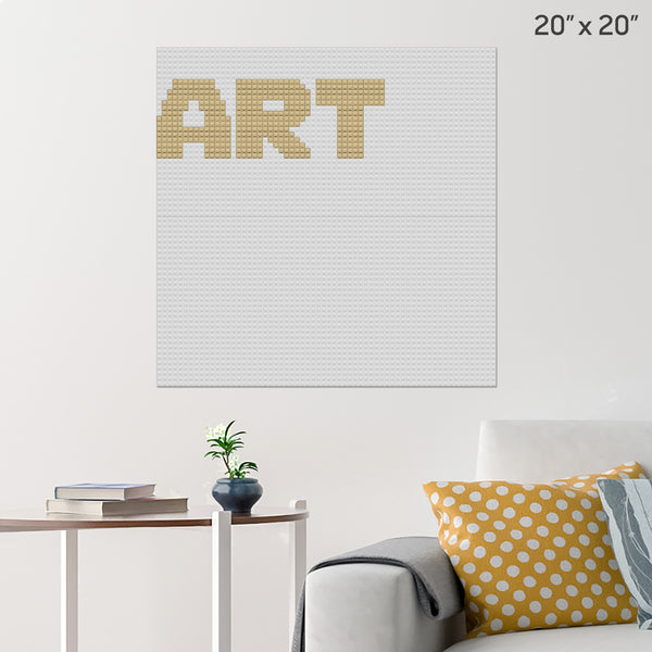 12345 new tan Brick Poster