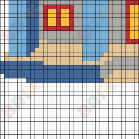School 3 Pixel Art