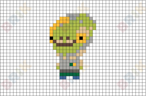 Mon Calmari Pixel Art