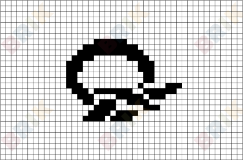 Allen Iverson Pixel Art
