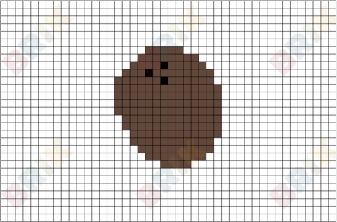 Coconut Pixel Art