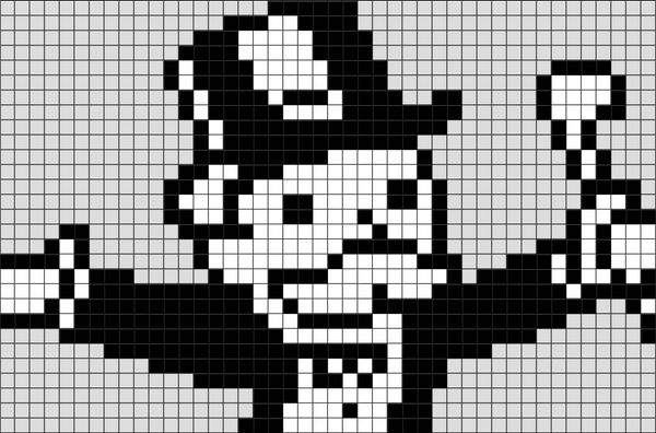 Rich Uncle Pennybags Pixel Art