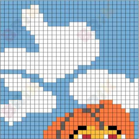 The Lion King 1 Pixel Art