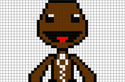 Sockboy Pixel Art