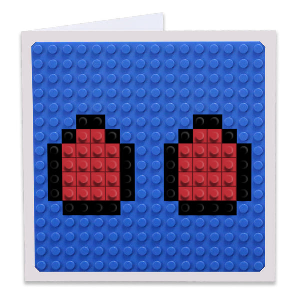 2 flames Greeting Card