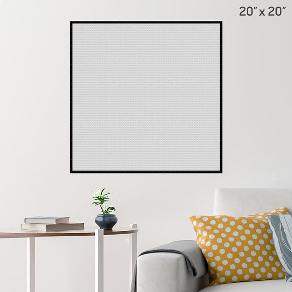 2 x 2 Brik Tile Frame Brick Poster