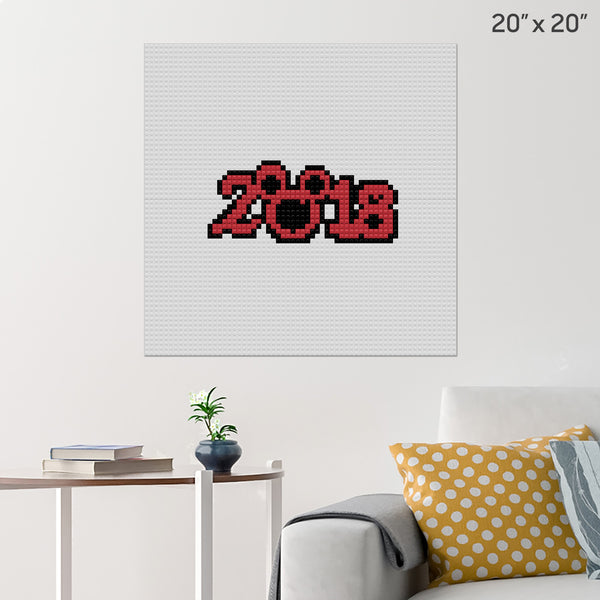 2018 Brick Poster