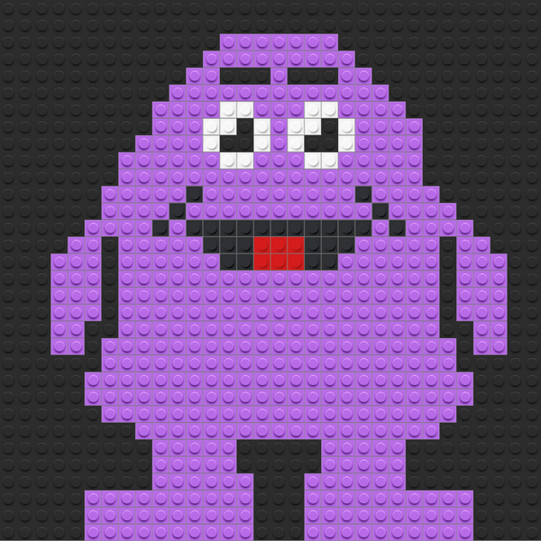 Purple Character