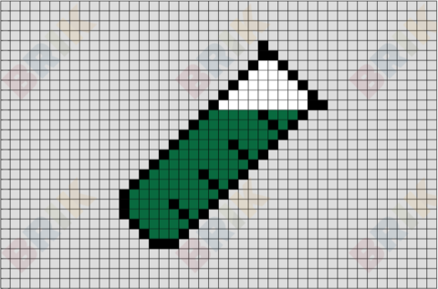 Test Tube Pixel Art