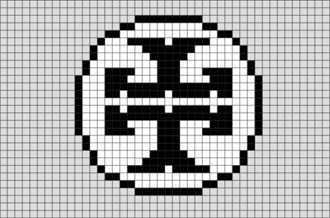 Tory Burch Pixel Art