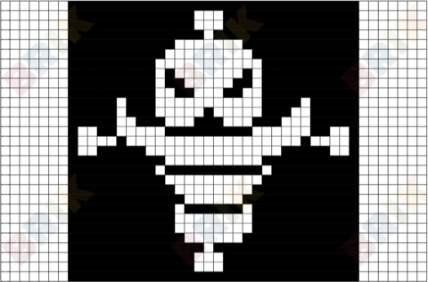 Whitebeard Pirates Pixel Art