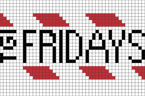 TGI Fridays Pixel Art