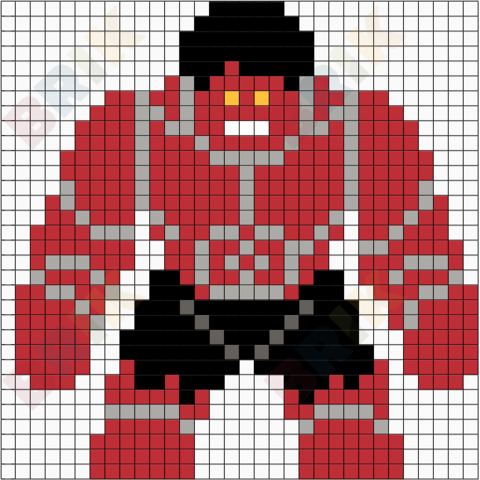 Thunderbolt Ross Pixel Art