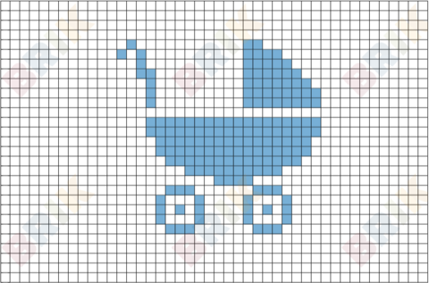 Stroller Pixel Art