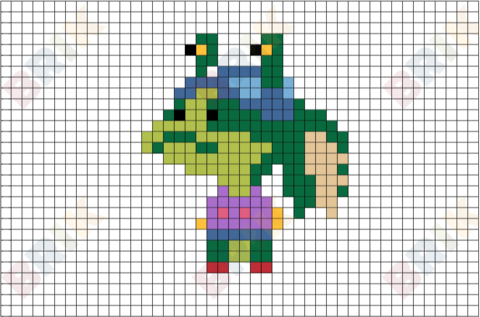 Gungan Pixel Art