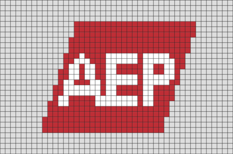 American Electric Power Pixel Art