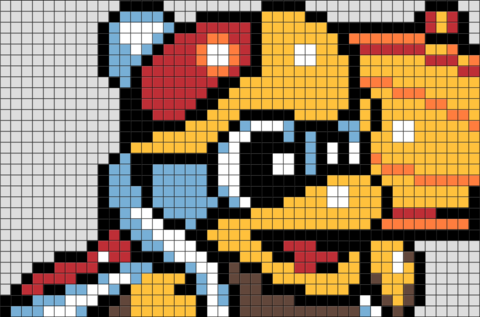 King Dedede Pixel Art