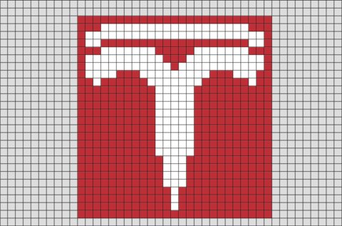 Tesla Pixel Art