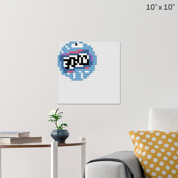 30 minute epic badge Brick Poster