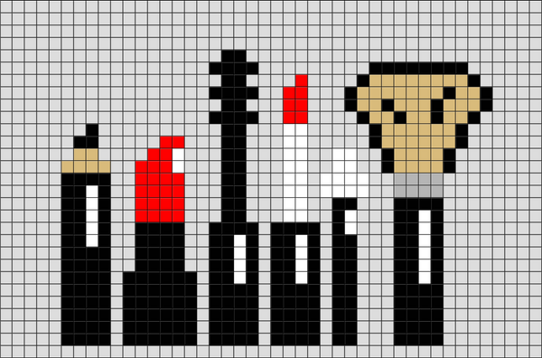 Makeup Pixel Art