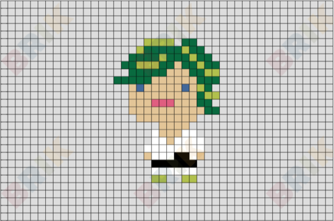 Luke Skywalker Pixel Art