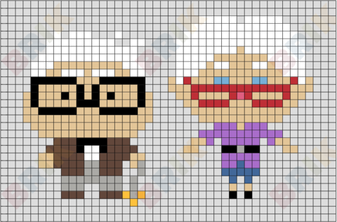 Up Pixel Art