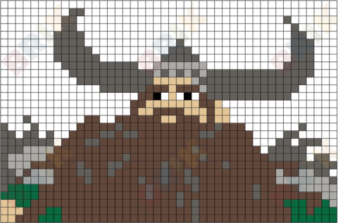 Stoick Pixel Art