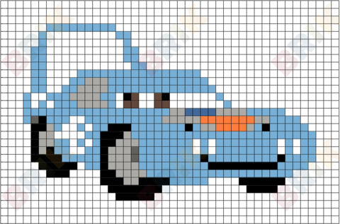 Strip 'The King' Weathers Pixel Art