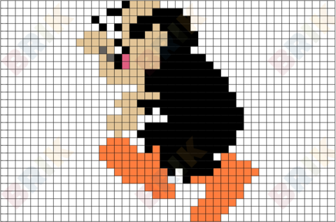 Gargamel Pixel Art