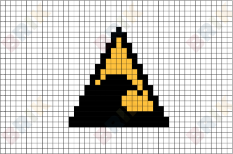 Warning Pixel Art