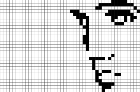 Elvis Presley Pixel Art