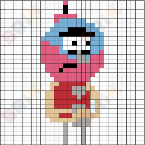 Benson Pixel Art