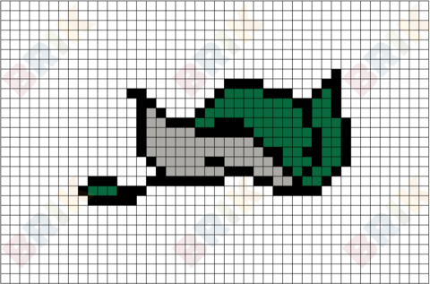 Stingray Pixel Art