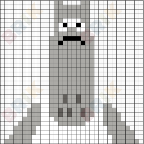 Schnitzel Pixel Art