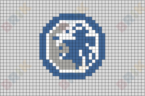 Detroit Lions Pixel Art