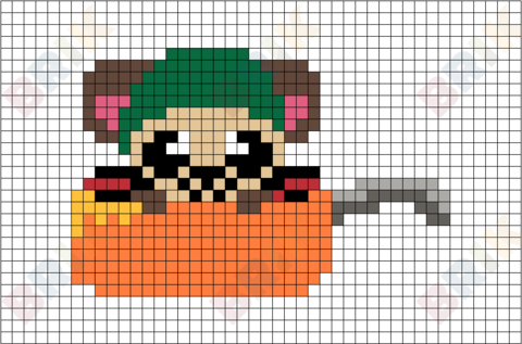 Cappy Pixel Art