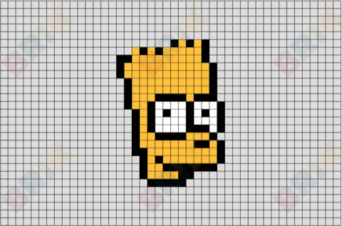 Bart Pixel Art