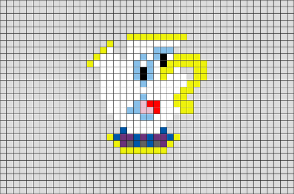 Beauty and the Beast Chip the Cup Pixel Art